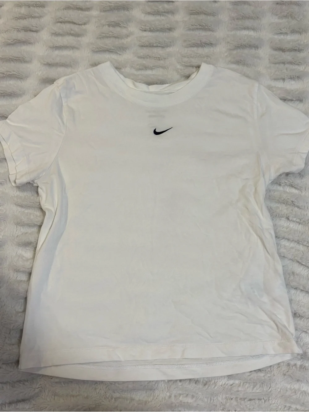 Nike Kids White T-Shirt Medium Girls